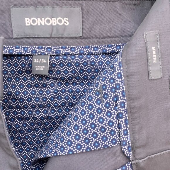Bonobos Athletic Golf Pants 34x34 - Picture 3 of 6